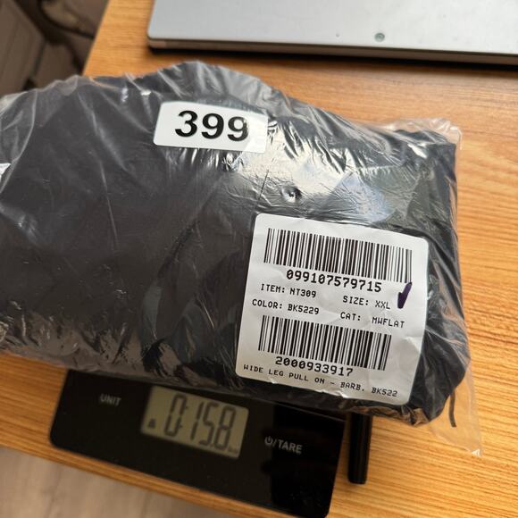 Madewell Pull-On Straight Pants WMNS XXL Black Crepe Drapey Straight Leg Stretch - Picture 8 of 8